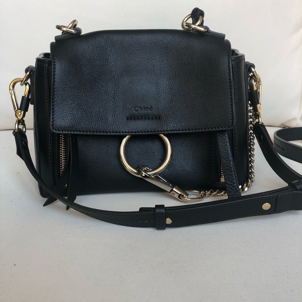 Chloe Mini Faye Leather Crossbody